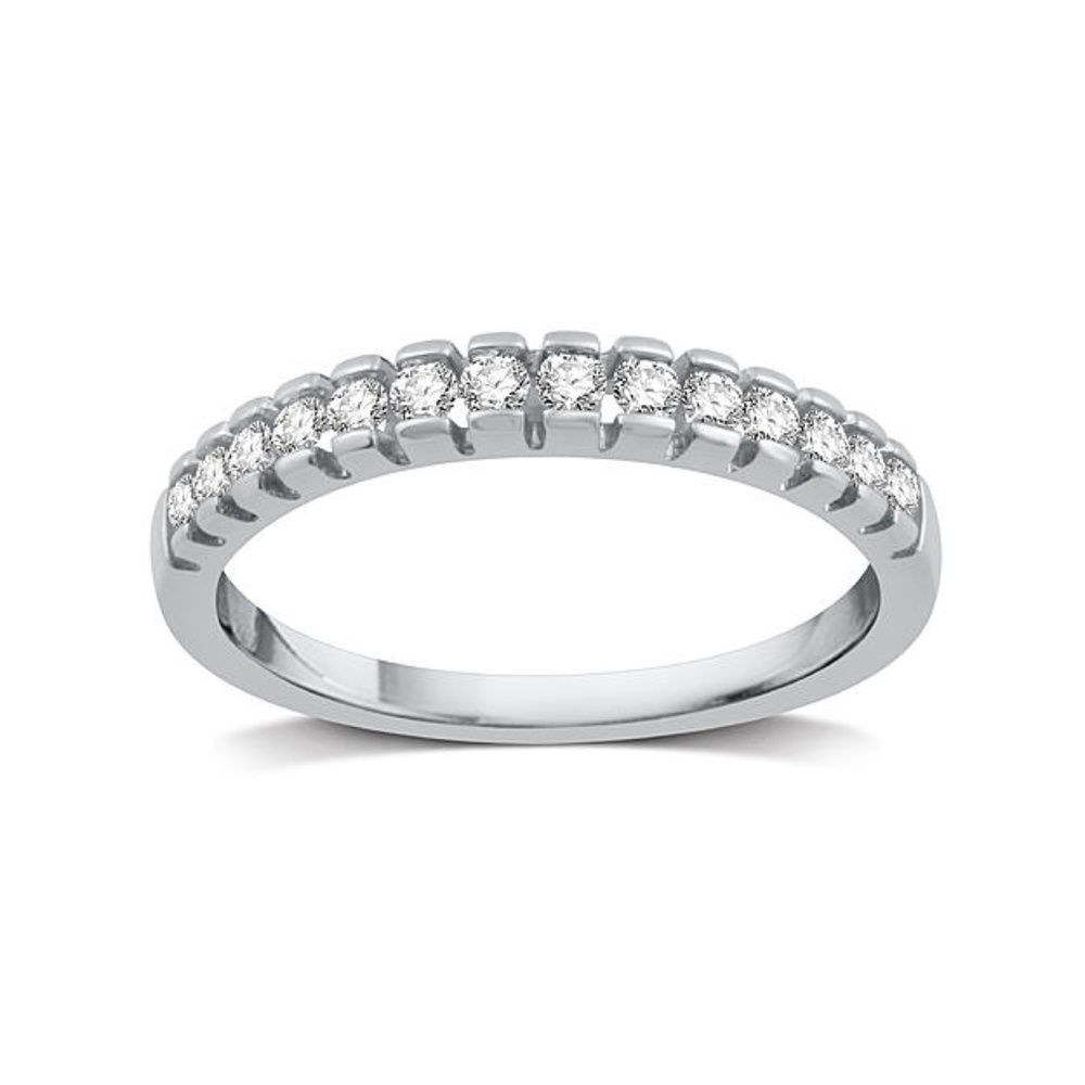 10K WG .25 CT Diamond Ring Size 8 ($599)